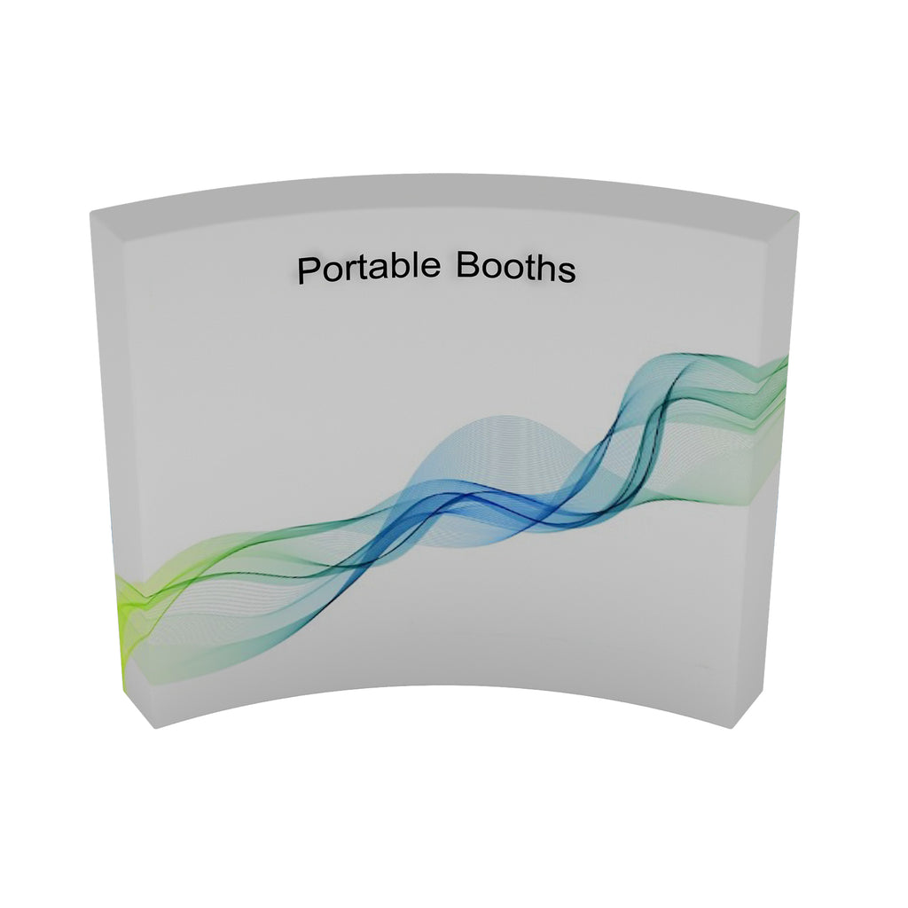 8' Fabric Pop Up Display - Portable Booths