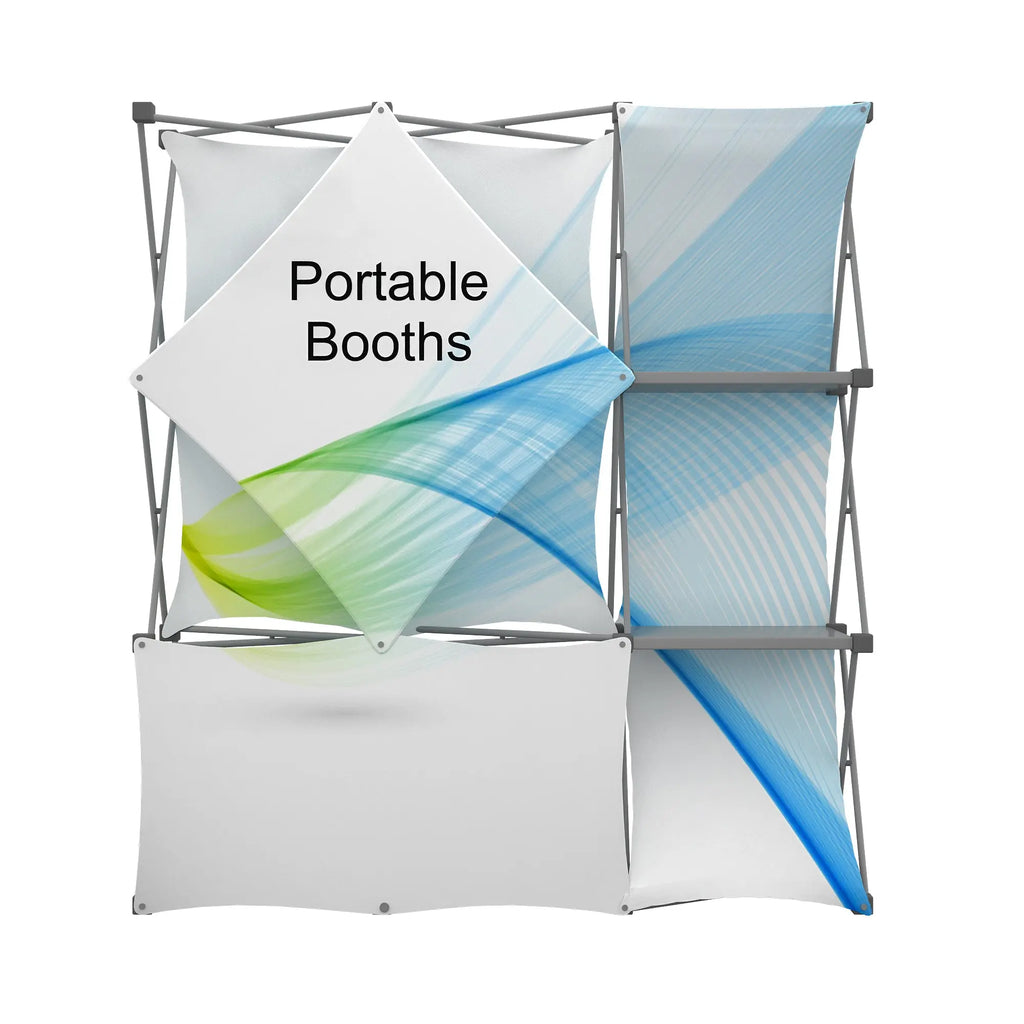 8' Montage Display - Portable Booths