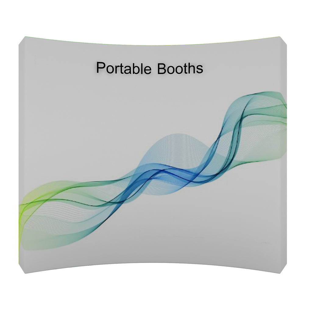 8' Fabric Pop Up Display - Portable Booths