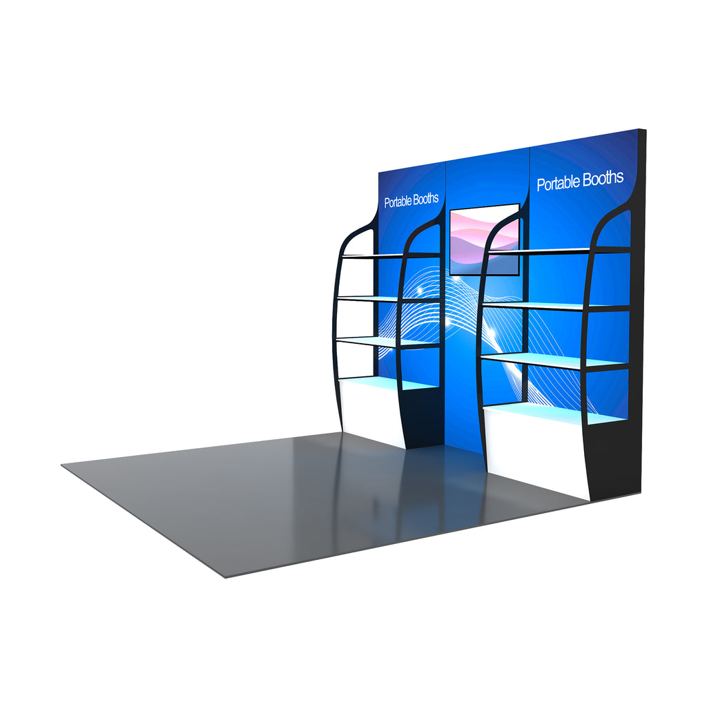 Portable Backlit Display Walls | Back lighted Displays | Lighted ...