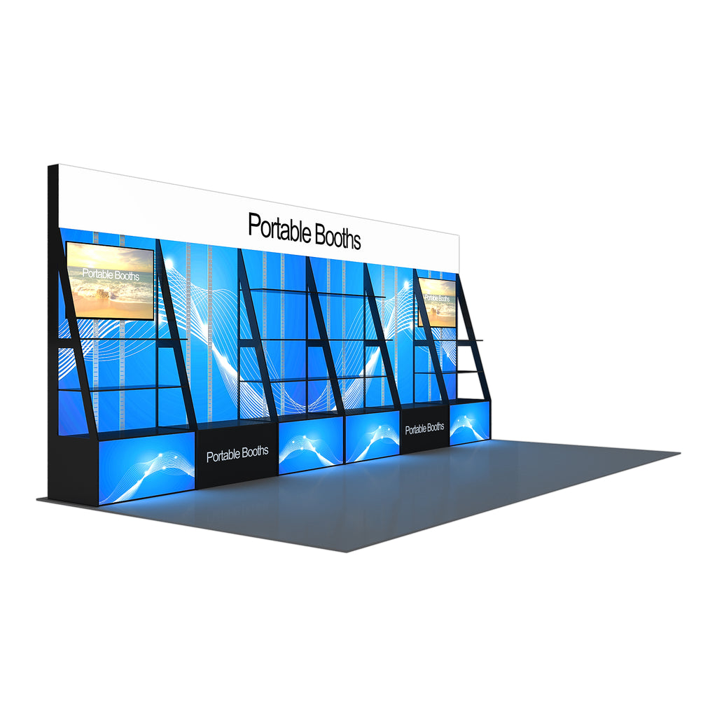 Merchandise Display Shelves | Trade Show Display Exhibits – Portable Booths
