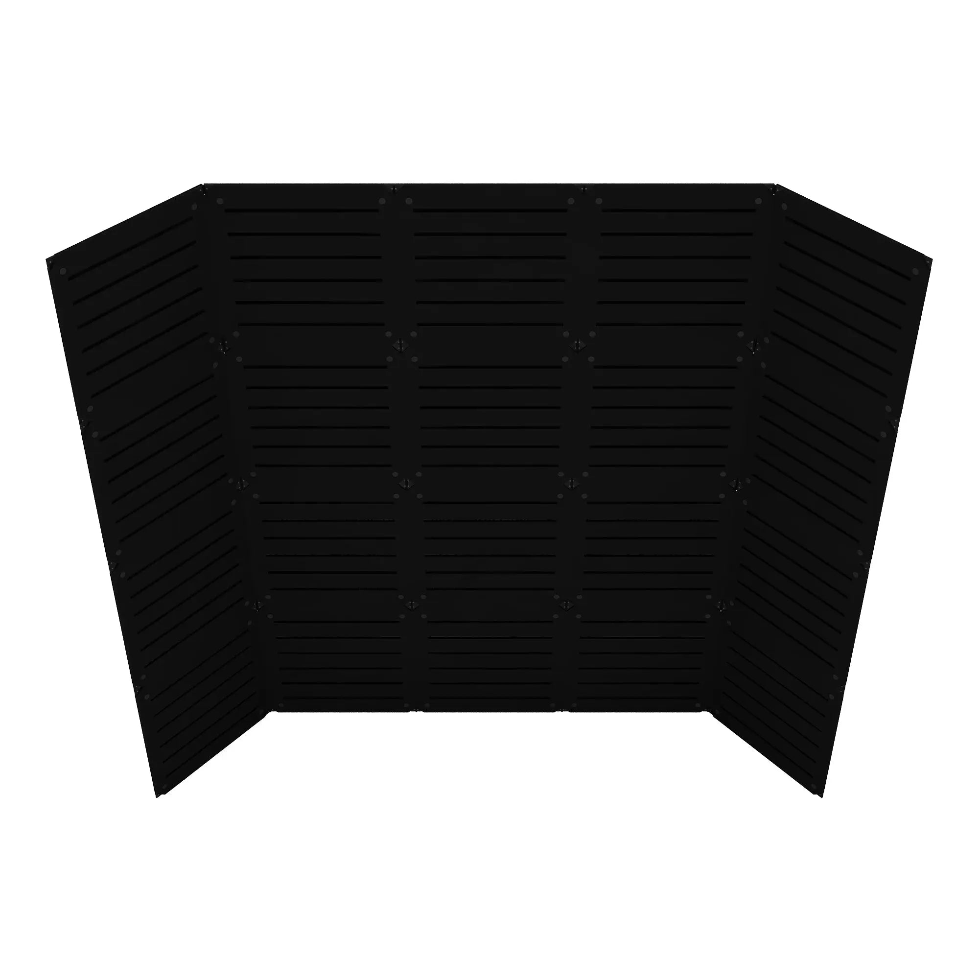 Slatwall Graphics 8’ Modular Slatwall Display - Optional Graphics and Monitor Mount ...