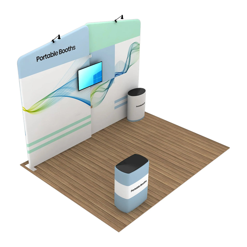 Compact Booth All 10x10 – Portable Booths