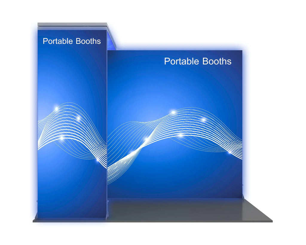 Light Box Module - 10' x 8' - With Header Godfrey Group
