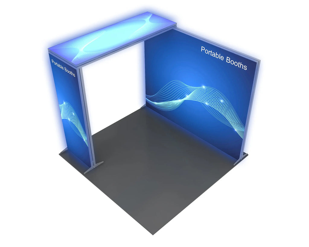 Light Box Module - 10' x 8' - With Header Godfrey Group