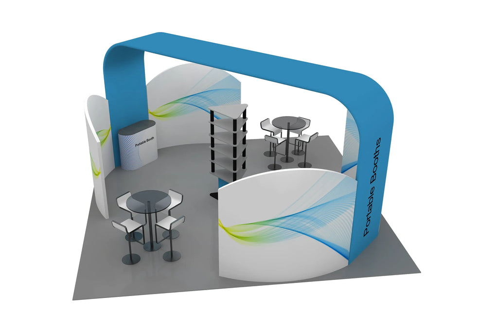 Shop Online 20' x 20' Trade Show Display – Portable Booths