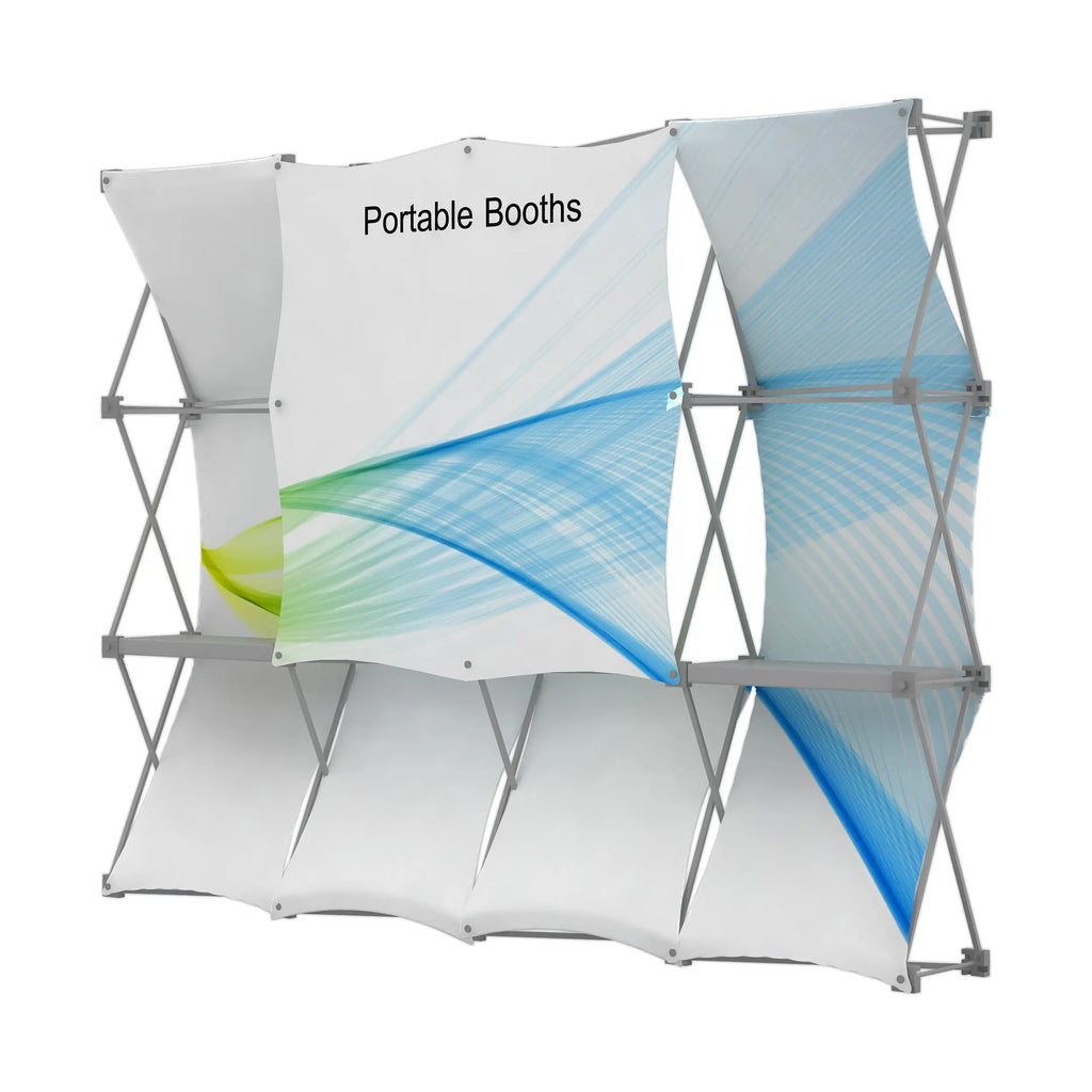 Stack Booth Display Pop-Up Trade Show Displays | Pop-Up Display Stands – Portable Booths