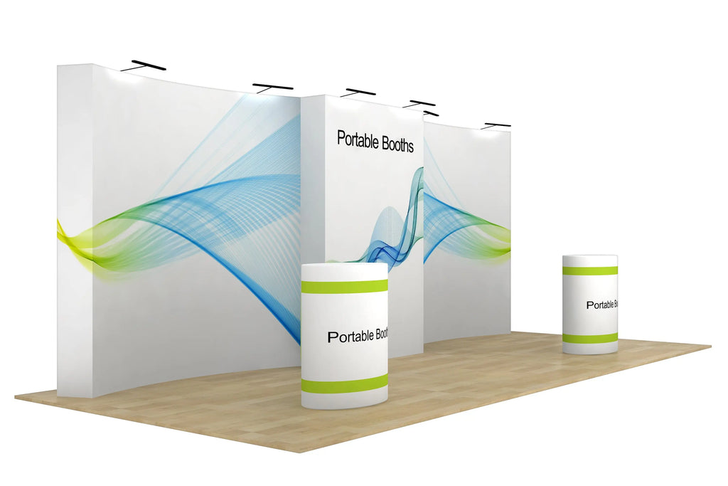 10’ x 20’ Trade Show Displays | Portable Trade Show Booths | Custom ...