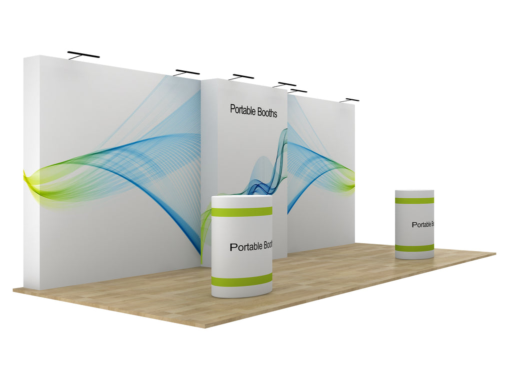20' Pop Up Display Package - Portable Booths
