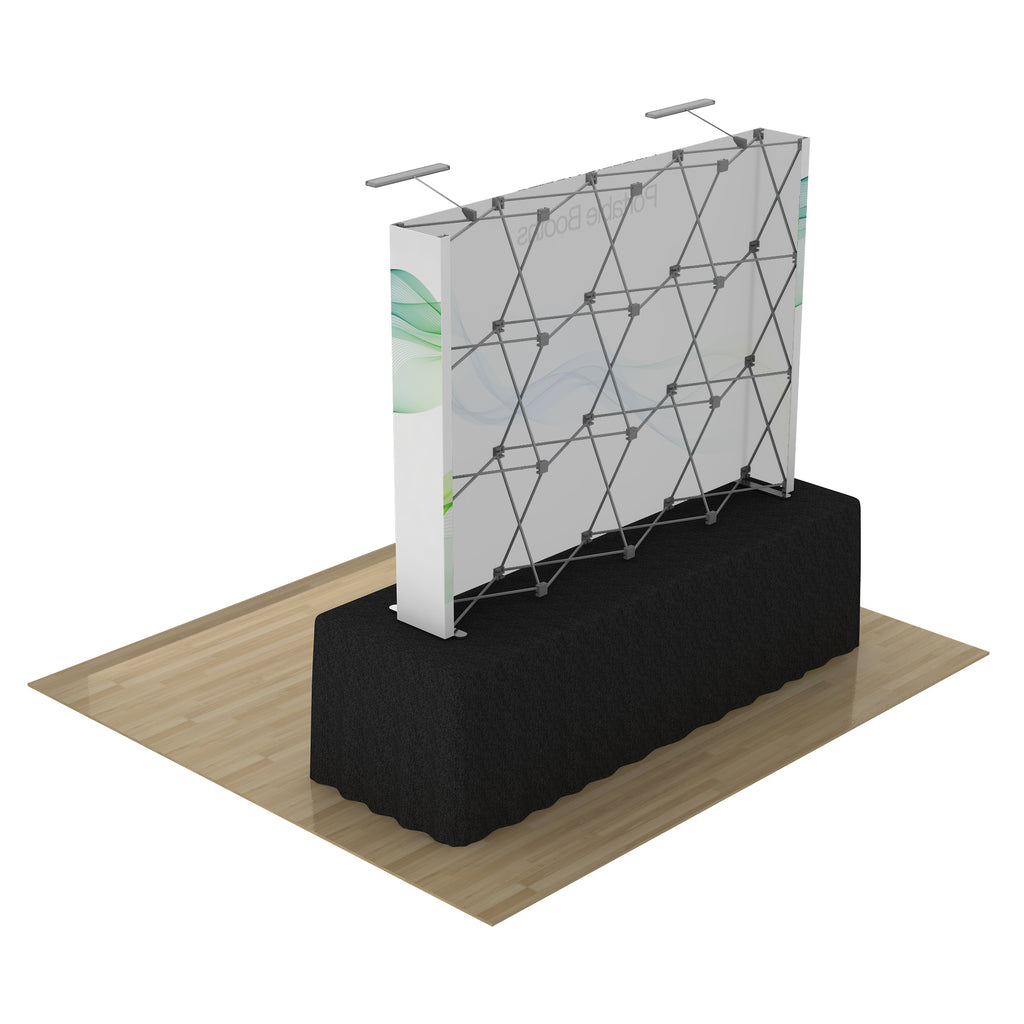 8'w Fabric Pop Up Display Package - Portable Booths