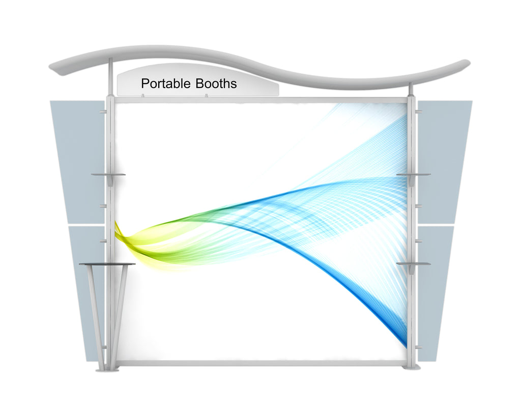 10' Modular Hybrid Display - Portable Booths