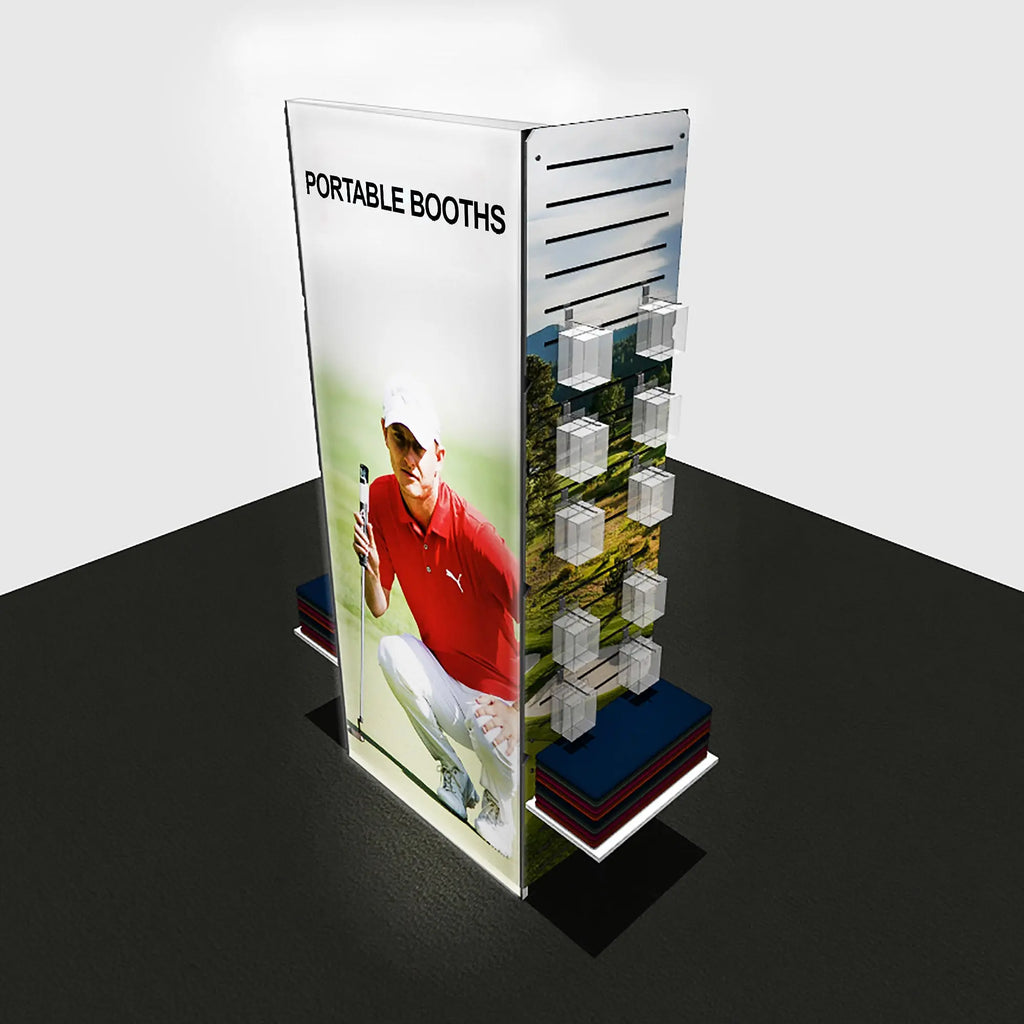 Trade Show Towers | Display Columns | Godfrey Group – Portable Booths