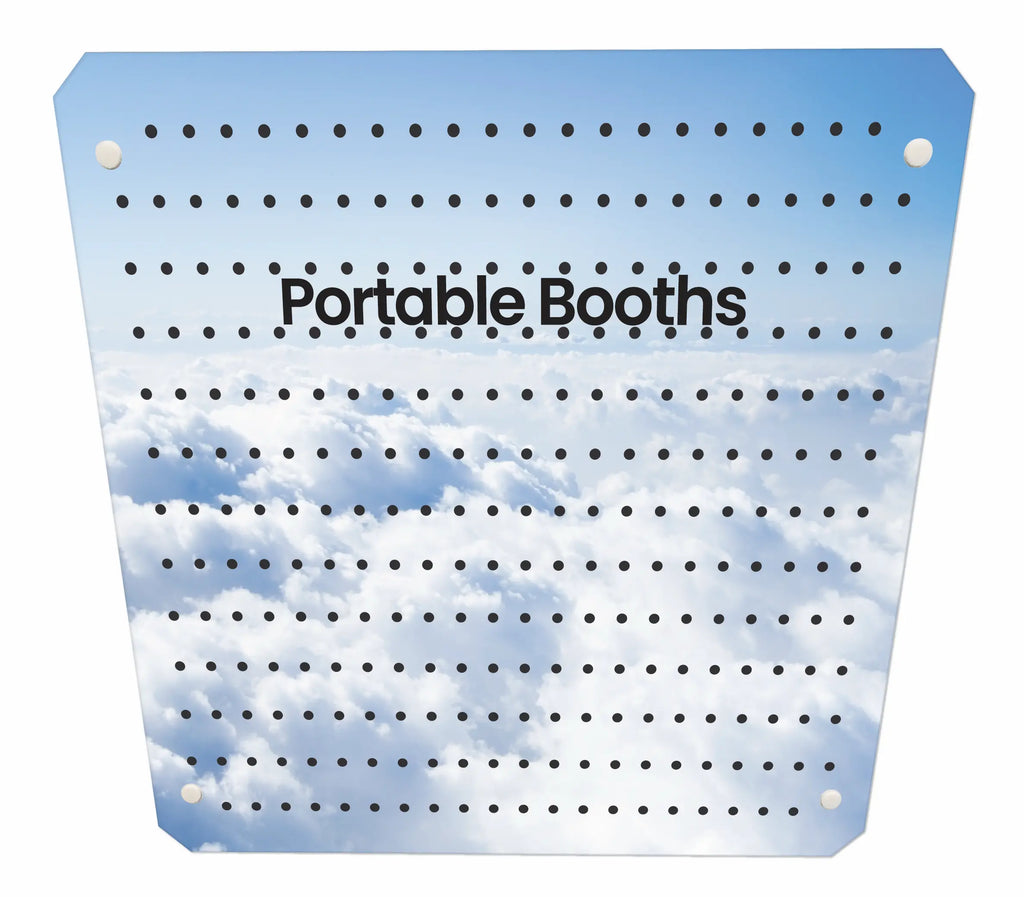 Graphic Panel For Slat Display (Choose Slat or Peg Side) Portable Booths