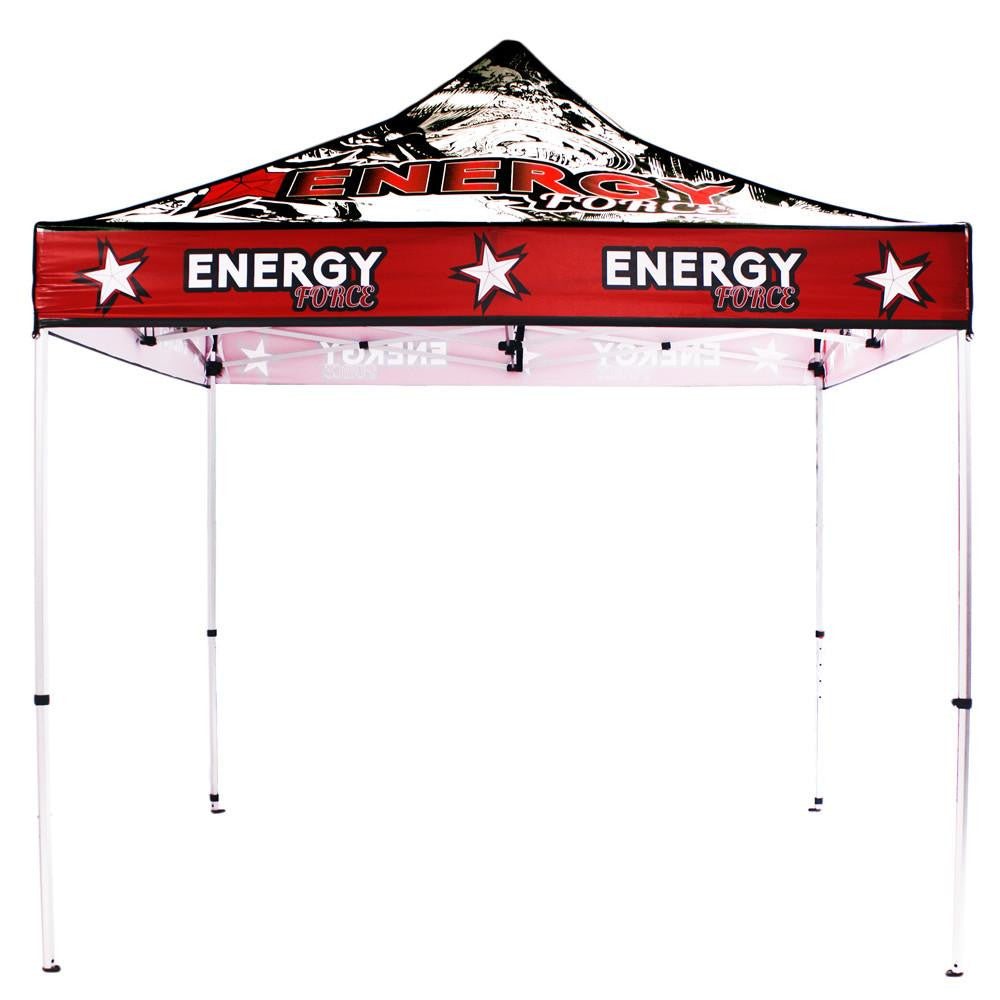 10' Full Color UV Printed Pop Up Tent - Godfrey Group