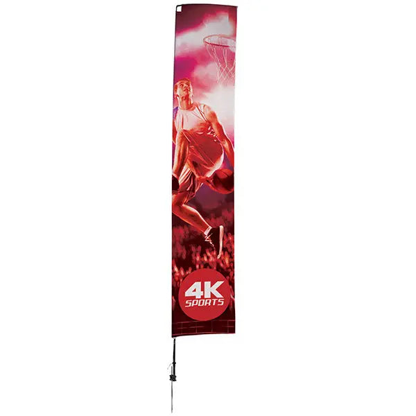 Streamline Rectangle Outdoor Flags Creative Banner
