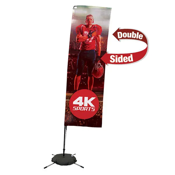 Streamline Rectangle Outdoor Flags Creative Banner