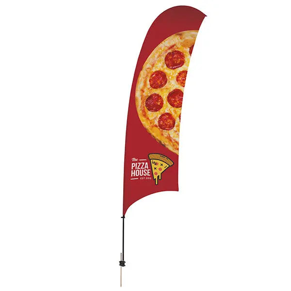 Staples Razor Flags Outdoor Value Razor Sail Signs | Outdoor Flags – Portable Booths