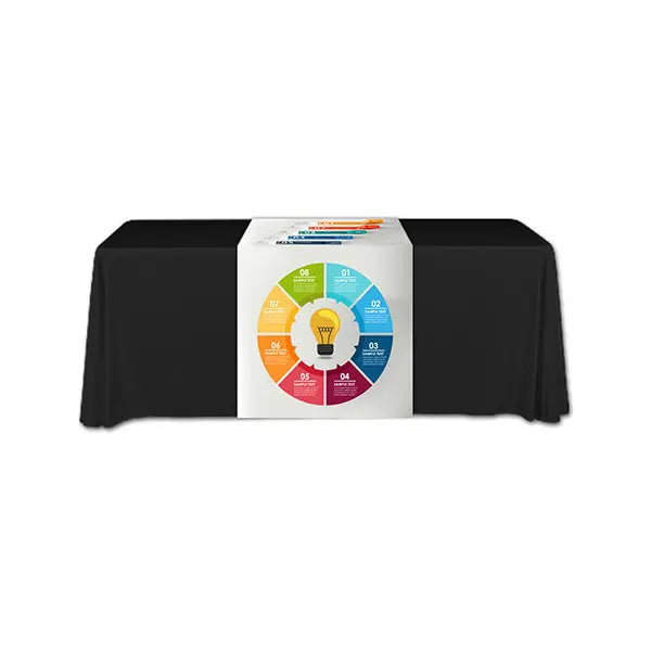 Trade show table runners Portable Booths