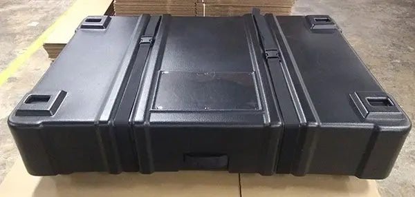 EXPO Telescoping Trade Show Shipping Case with wheels 53x25.5x10 New World Case