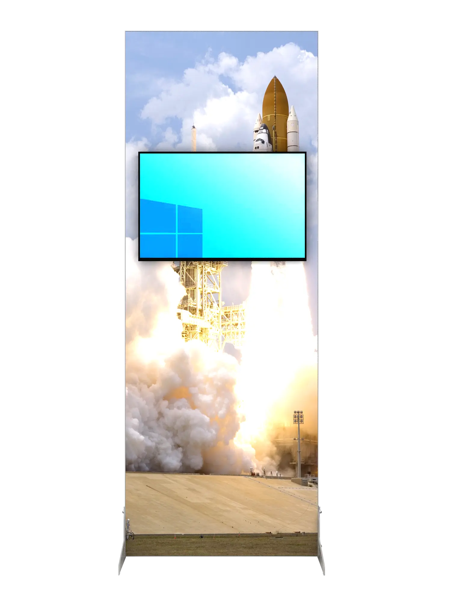 Light Box Module - 3' x 8' with Monitor Mount – Portable Booths