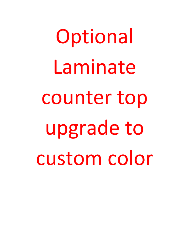 Laminate top upgrade - Godfrey Group