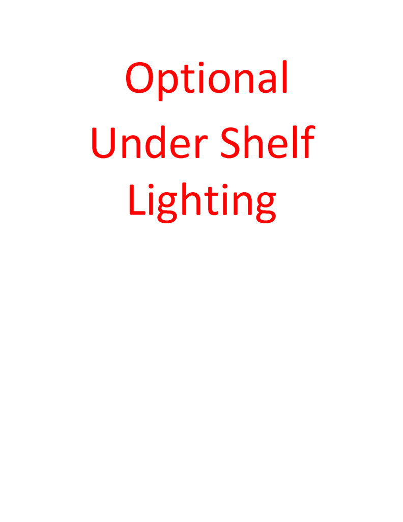 Under Shelf Lighting - Godfrey Group