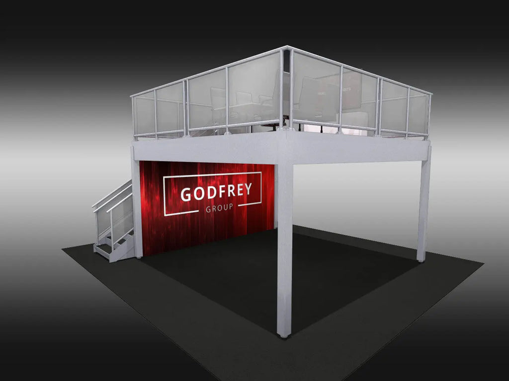 Used 16 ft. by 16 ft. Deck Exhibit Godfrey Group