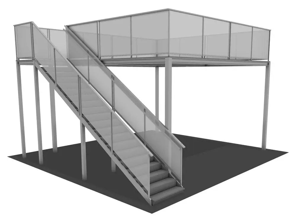 Used 16 ft. by 16 ft. Deck Exhibit - Godfrey Group