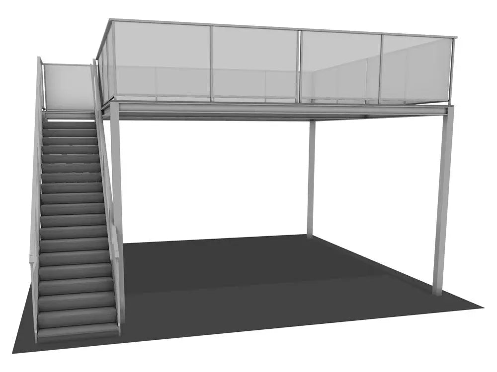 Used 16 ft. by 16 ft. Deck Exhibit - Godfrey Group